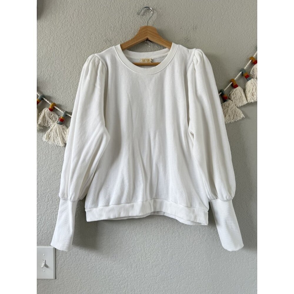 Nation LTD Taylor Exaggerated Cuff In Patchment Cotton Neutral Basics Cozy L